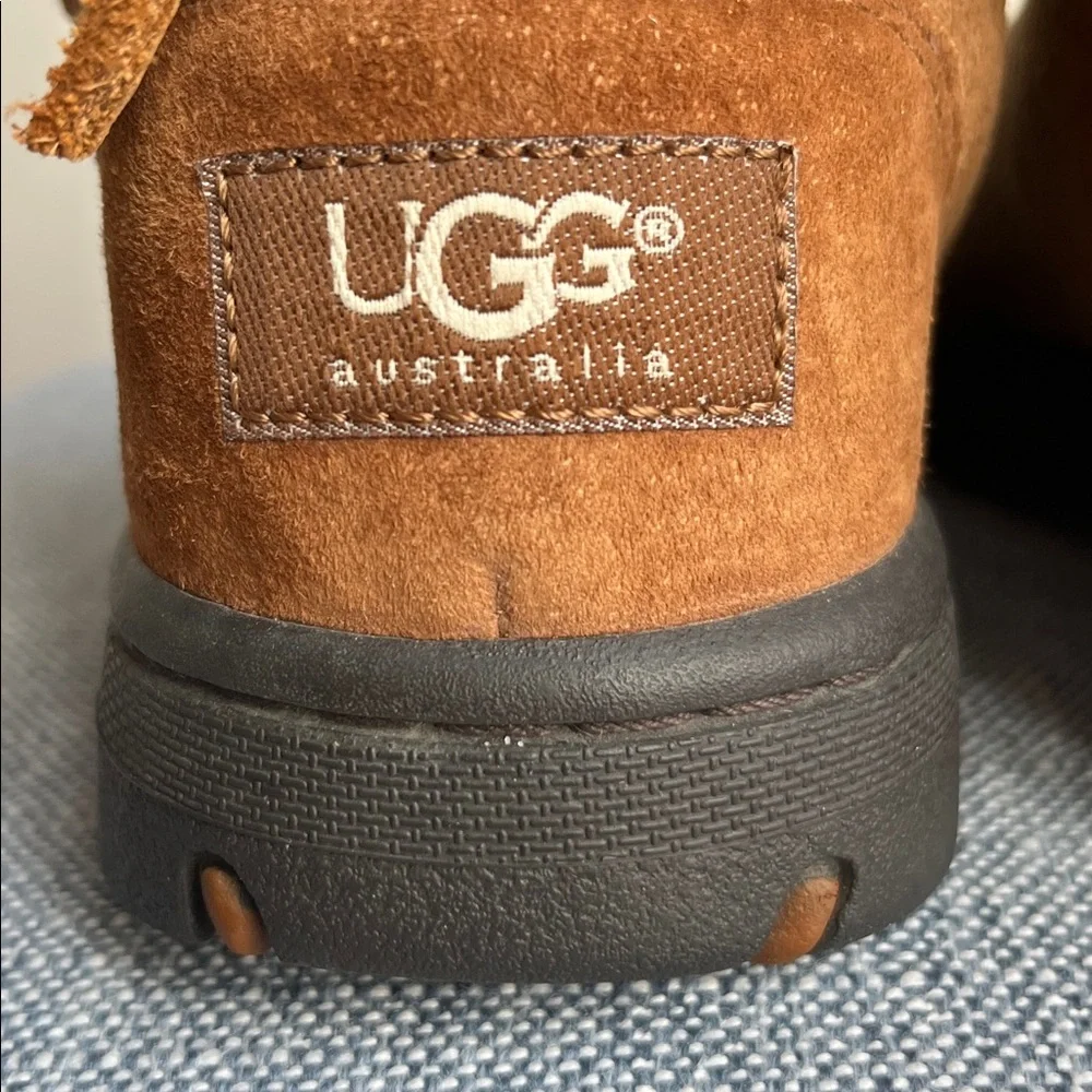Ugg Ultimate Bind Boots 5219 Lace‎ Up Back Beads Sheepskin Fur Australia